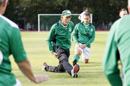 Fußballspiel FC Bundestag vs. FC Diabetologie in Berlin