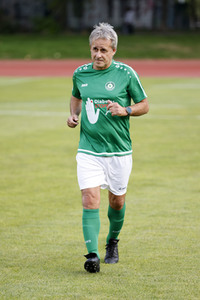 Fußballspiel FC Bundestag vs. FC Diabetologie in Berlin