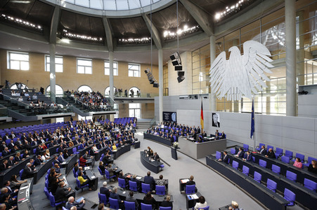 50. Sitzung des Deutschen Bundestages in Berlin