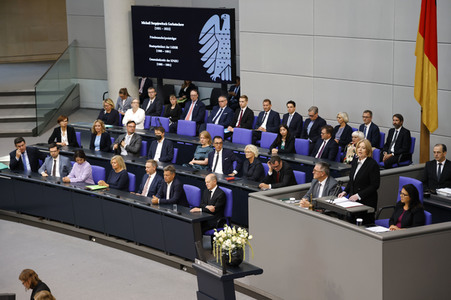 50. Sitzung des Deutschen Bundestages in Berlin