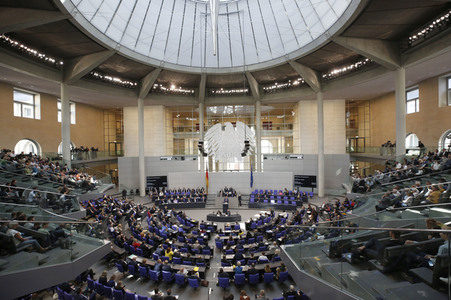 50. Sitzung des Deutschen Bundestages in Berlin