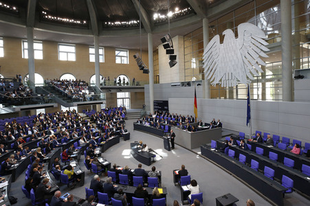 50. Sitzung des Deutschen Bundestages in Berlin