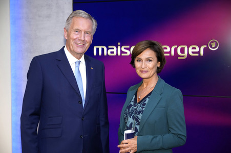 Talkshow 'maischberger' in Berlin