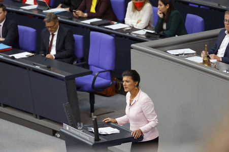 51. Sitzung des Deutschen Bundestages in Berlin