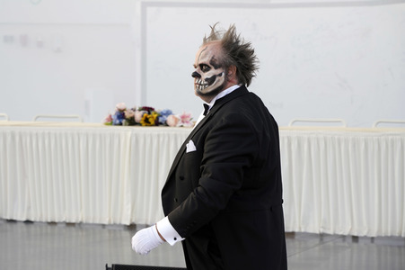 Theaterprobe 'Jedermann' in Beelitz