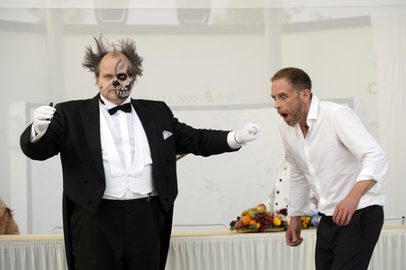 Theaterprobe 'Jedermann' in Beelitz