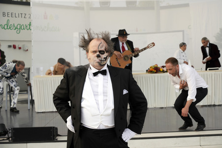 Theaterprobe 'Jedermann' in Beelitz