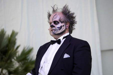 Theaterprobe 'Jedermann' in Beelitz