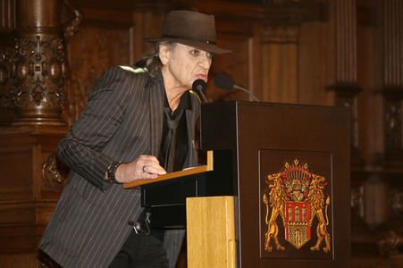 Festakt Verleihung der Ehrenbürgerwürde an Udo Lindenberg in Hamburg