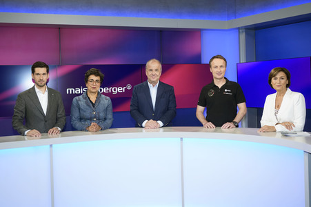 Talkshow 'maischberger' in Berlin