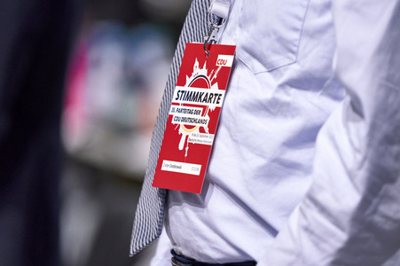 Bundesparteitag 2022 der CDU in Hannover