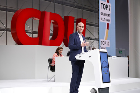 Bundesparteitag 2022 der CDU in Hannover