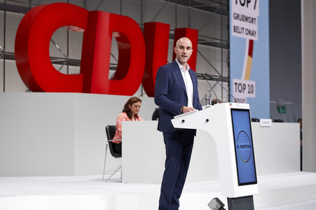 Bundesparteitag 2022 der CDU in Hannover