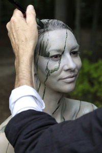 NATURE ART: Stechlinsee Bodypainting