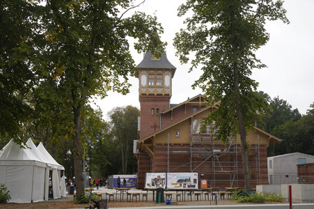 Das Eierhäuschen am Tag des offenen Denkmals in Berlin