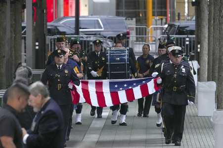 Gedenken an die Opfer der Terroranschläge am Wold Trade Center in New York