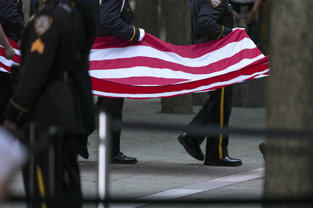 Gedenken an die Opfer der Terroranschläge am Wold Trade Center in New York