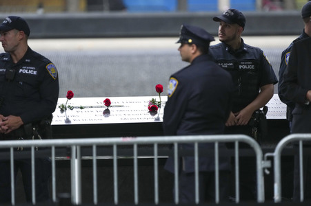 Gedenken an die Opfer der Terroranschläge am Wold Trade Center in New York