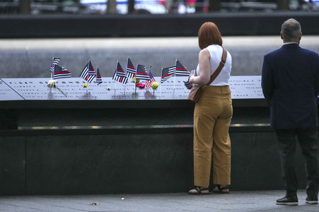 Gedenken an die Opfer der Terroranschläge am Wold Trade Center in New York