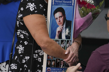 Gedenken an die Opfer der Terroranschläge am Wold Trade Center in New York