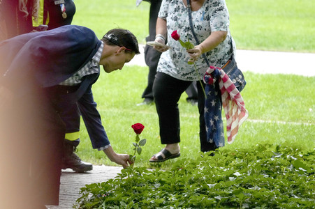 Gedenken an die Opfer der Terroranschläge am Wold Trade Center in New York