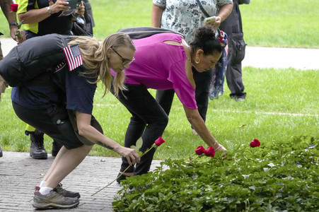 Gedenken an die Opfer der Terroranschläge am Wold Trade Center in New York