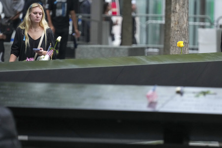 Gedenken an die Opfer der Terroranschläge am Wold Trade Center in New York