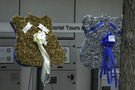 Gedenken an die Opfer der Terroranschläge am Wold Trade Center in New York