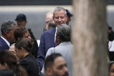 Gedenken an die Opfer der Terroranschläge am Wold Trade Center in New York