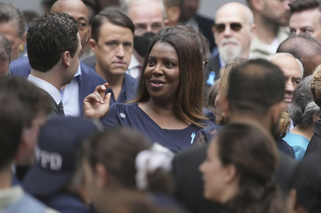 Gedenken an die Opfer der Terroranschläge am Wold Trade Center in New York