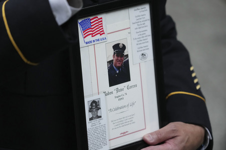 Gedenken an die Opfer der Terroranschläge am Wold Trade Center in New York