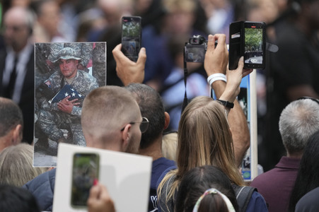 Gedenken an die Opfer der Terroranschläge am Wold Trade Center in New York