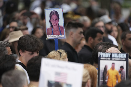 Gedenken an die Opfer der Terroranschläge am Wold Trade Center in New York