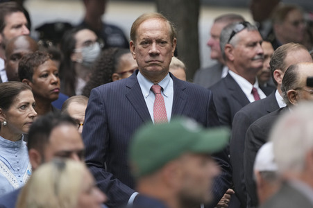 Gedenken an die Opfer der Terroranschläge am Wold Trade Center in New York