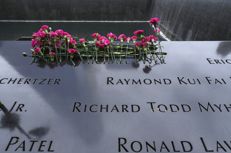 Gedenken an die Opfer der Terroranschläge am Wold Trade Center in New York