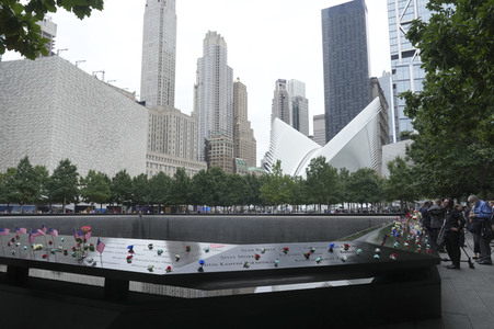 Gedenken an die Opfer der Terroranschläge am Wold Trade Center in New York