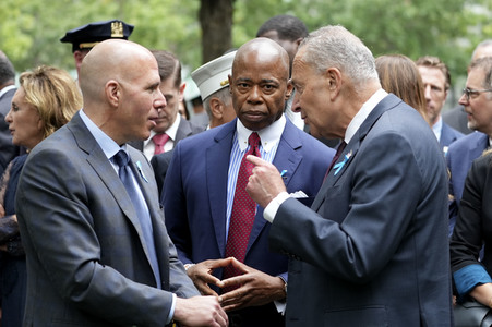 Gedenken an die Opfer der Terroranschläge am Wold Trade Center in New York