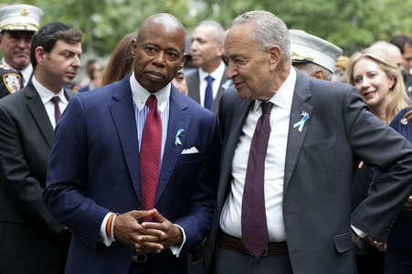 Gedenken an die Opfer der Terroranschläge am Wold Trade Center in New York