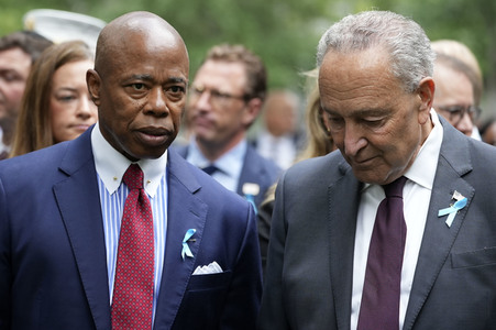 Gedenken an die Opfer der Terroranschläge am Wold Trade Center in New York