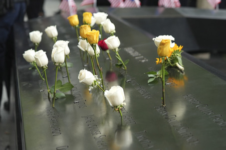 Gedenken an die Opfer der Terroranschläge am Wold Trade Center in New York