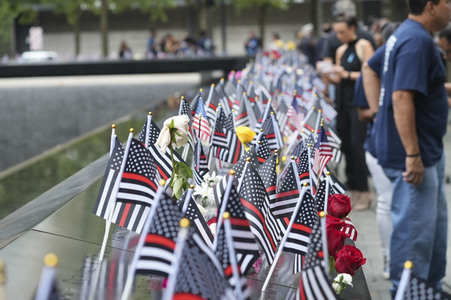 Gedenken an die Opfer der Terroranschläge am Wold Trade Center in New York