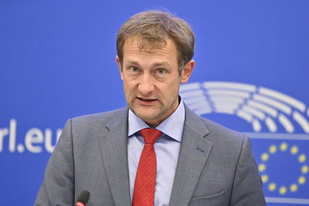 Pressekonferenz zur Verordnung über Entwaldung im Europäischen Parlament in Straßburg