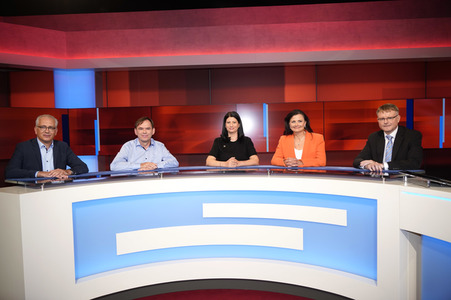 Talkshow 'hart aber fair' in Berlin