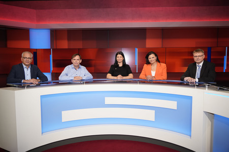 Talkshow 'hart aber fair' in Berlin