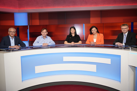 Talkshow 'hart aber fair' in Berlin