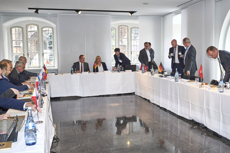 Innenministerkonferenz der SPD-geführten Innenressorts in Hannover