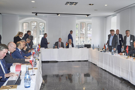 Innenministerkonferenz der SPD-geführten Innenressorts in Hannover