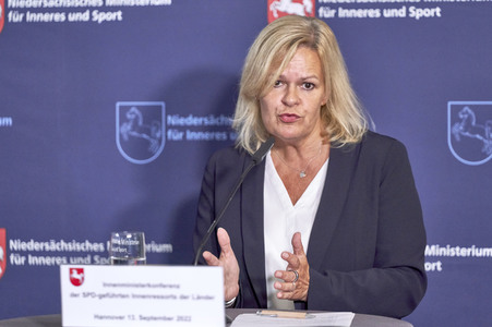 Innenministerkonferenz der SPD-geführten Innenressorts in Hannover