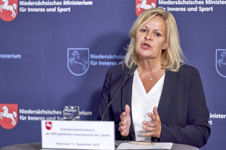 Innenministerkonferenz der SPD-geführten Innenressorts in Hannover