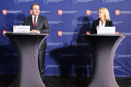 Innenministerkonferenz der SPD-geführten Innenressorts in Hannover